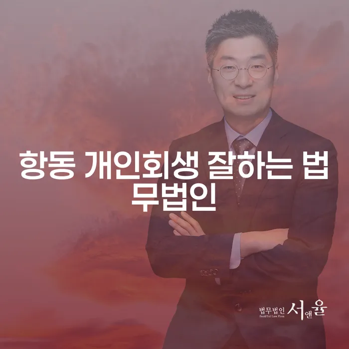항동 개인회생 잘하는 법무법인